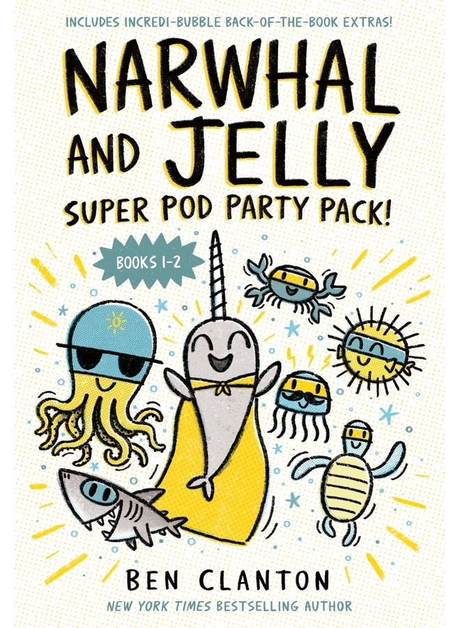 Narwhal and Jelly: Super Pod Party Pack!: Two books in one for readers aged 5+ in the super funny cute friendship graphic novel series – new for 2025!